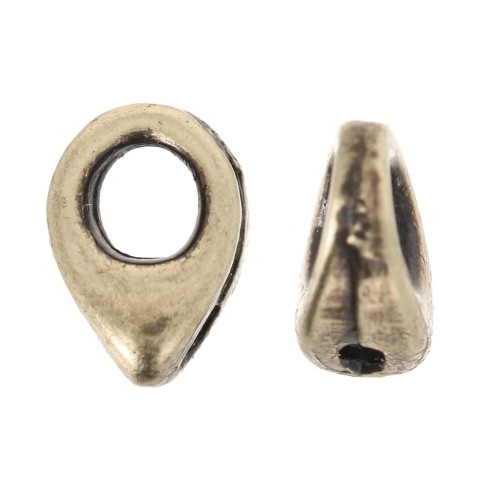Terminales para platillos - Terminales para SuperDuo 4x6 mm Kolympos Bronce x1