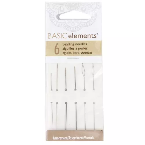 Agujas para enfilar - Mezcla de agujas - ojo reformable y ranurado - Acero x1