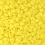 Cuentas de Rocalla Preciosa 8/0, 3 mm - Terra Intensive - Amarillo, 20 g