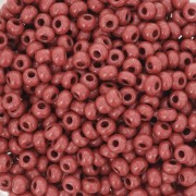 Cuentas de Rocalla Preciosa 8/0, 3 mm - Terra Intensive - Marrón, 20 g