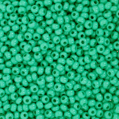 Cuentas de Rocalla Preciosa 11/0 de 2 mm - Terra Intensive - Verde oscuro x 20 g