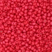 Cuentas de Rocalla Preciosa 11/0 2 mm - Terra Intensive - Rojo x20 g
