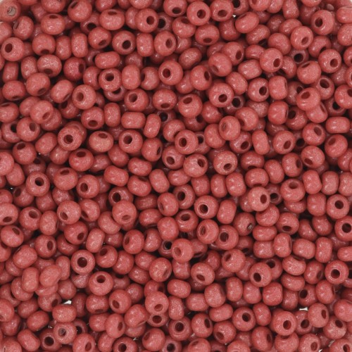 Cuentas de Rocalla Preciosa 11/0 de 2 mm - Terra Intensive - Marrón x 20 g