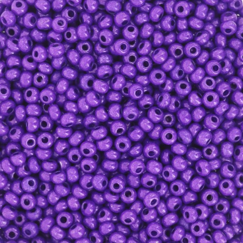 Preciosa Cuentas de rocalla 11/0 2 mm - Terra Intensive - Violeta x20g