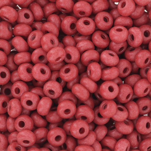 Preciosa Cuentas de rocalla 6/0 4 mm - Terra Intensive - Marrón Mate x20g