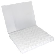 Caja para guardar cuentas y suministros 21x17,5 cm con 56 cajas x1|raw }}