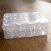 Estuche para cuentas y suministros 15,5x11,5 cm con 12 cajas x1