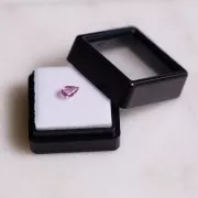 Zafiro Padparadscha talla pera - 6.2x3.9 mm - 0.45 cts