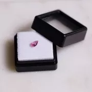 Zafiro Padparadscha talla pera - 6x4.1 mm - 0.55 cts