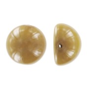 Dome Beads 14x8 mm Khaki x5|raw }}