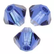 PureCrystal 5328 Peonzas de cristal de 3 mm - Zafiro oscuro reinventado x50
