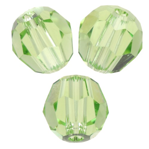 Cuentas redondas PureCrystal 5000 4 mm - Peridoto reinventado x20