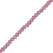 Redondas planas facetadas 3.5x3 mm Amethyst x36cm|raw }}