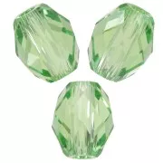 Cuentas - Olives Briolettes PureCrystal 5044 perles olives 5x4 mm - Reinvented Peridot x10 Olives Briolettes PureCrystal 5044 perles olives 5x4 mm - Reinvented Peridot x10