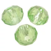 Cuentas - Perles rondes aplaties PureCrystal 5040 4 mm - Reinvented Peridot x20 Perles rondes aplaties PureCrystal 5040 4 mm - Reinvented Peridot x20
