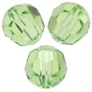Cuentas redondas PureCrystal 5000 6 mm - Peridoto reinventado x6