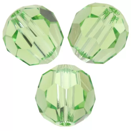 Cuentas redondas PureCrystal 5000 6 mm - Peridoto reinventado x6
