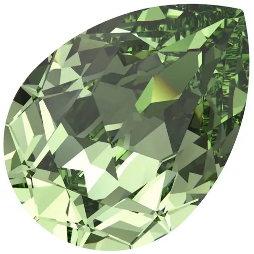 Cabujón PureCrystal 4320 8x6 mm - Reinvented Peridot x1