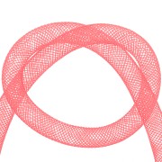 Malla tubular 6.5 mm Rojo x 3 m|raw }}