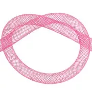 Malla tubular 6.5 mm Bordeaux x 3 m