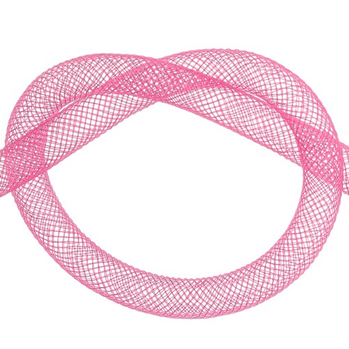 Malla tubular 6.5 mm Bordeaux x 3 m