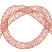 Malla tubular 6.5 mm Terracotta x 3 m
