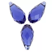 PureCrystal 6010 Gota 13x6,5 mm - Reinvented Dark Sapphire x1