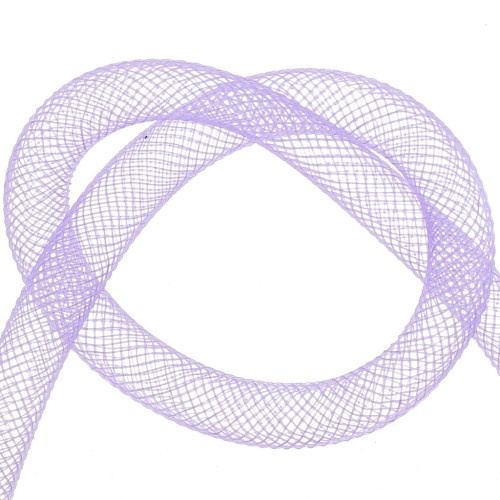 Malla tubular 6.5 mm Violeta x 3 m