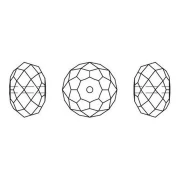 PureCrystal Plano Redondo 5040 6 mm - Peridoto Reinventado x1