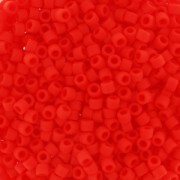 Miyuki Delica 11/0 DB0757 - Mat Opaque Vermillion Red