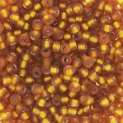 Rocalla Miyuki 11/0 2422F - Silver Lined Mat Topaz x8g