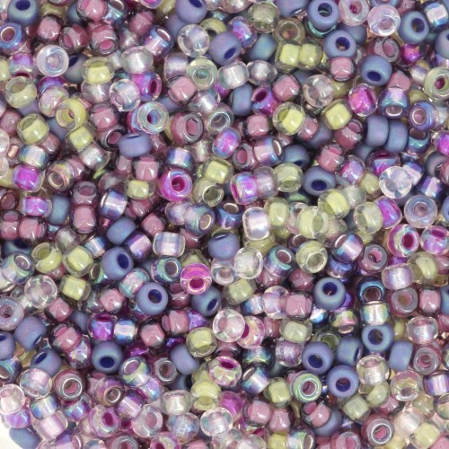Mezcla Rocalla Miyuki 11/0 Campo de flores x8g