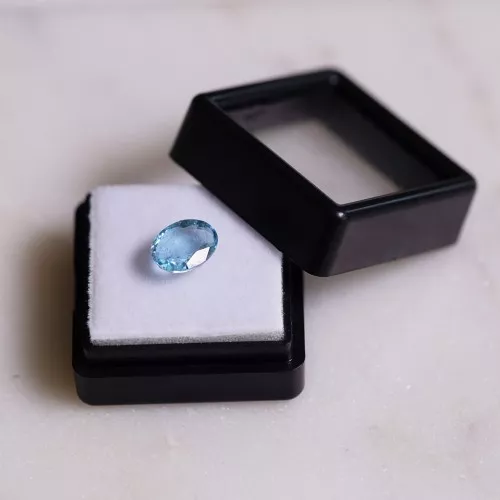 Aguamarina ovalada 9x7 mm - 1.70 cts