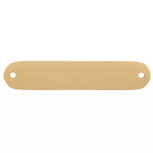 Entrepieza rectangular redondeada 25x5 mm - Acero inoxidable 304L Dorado x1