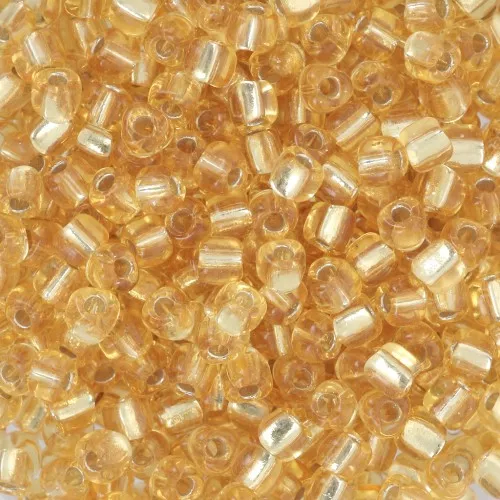 Miyuki 8/0 Triángulo TR8-1102 - Dorado Plateado x8g