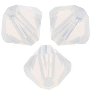 Toupies en cristal PureCrystal 5328 4 mm White Opal x50
