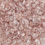 Miyuki 8/0 Triángulo TR8-1525 - Sparkling Blush Lined Crystal x8g