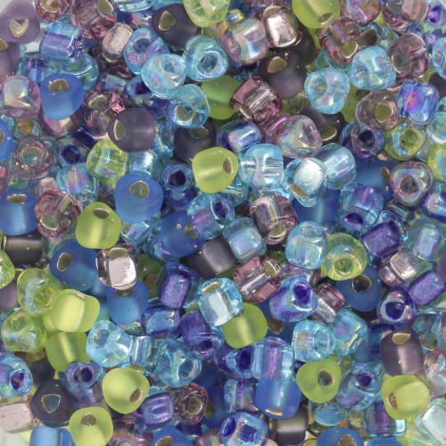 Triángulos Mix Miyuki 8/0 TR8-MIX-10 - Jeweltone x8g