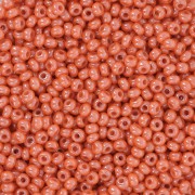 Cuentas de Rocalla Preciosa 11/0 de 2 mm - Naranja Luster x20 g