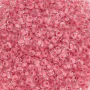 Cuentas de Rocalla Preciosa 11/0 de 2 mm - Terra Red Lined x 20 g