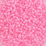 Cuentas de Rocalla Preciosa 11/0 de 2 mm - Terra Pink Lined x 20 g