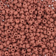Cuentas de Rocalla Preciosa 11/0 2 mm - Permalux Brown Mat x20 g