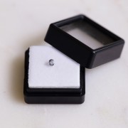 Spinelle gris talla redonda 3 mm - 0.11 cts|raw }}