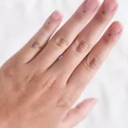 Zafiro rectangular 4,1x3,1 mm - 0,26 cts