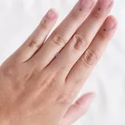 Zafiro rectangular 4,1x3 mm - 0,30 cts