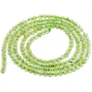 Perles rondes 2 mm pierre gemme - Peridot x38cm