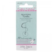 Surtido de agujas para bordado y cuentas tamaño 10-11 y 12 x10