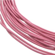 Cordón de cuero 1 mm Rosa antiguo x 2.95 m|raw }}