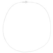 Collar malla Serpentina Cuadrada 0.65 mm - Plata 925 x42cm|raw }}