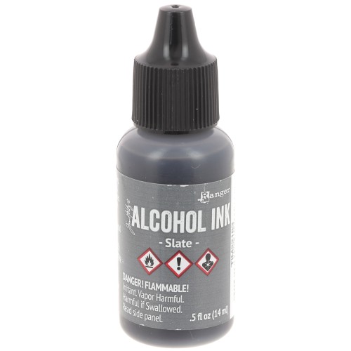 Adirondack Tim Holtz tinta de alcohol transparente 14ml - Pizarra x1